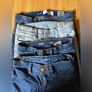 Girls Old Navy size 8 jeans lot